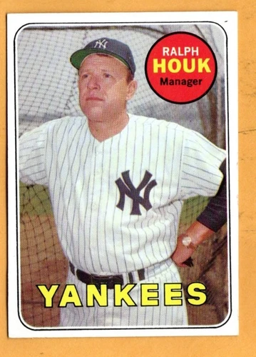 Ralph Houk #447 1969 Topps card