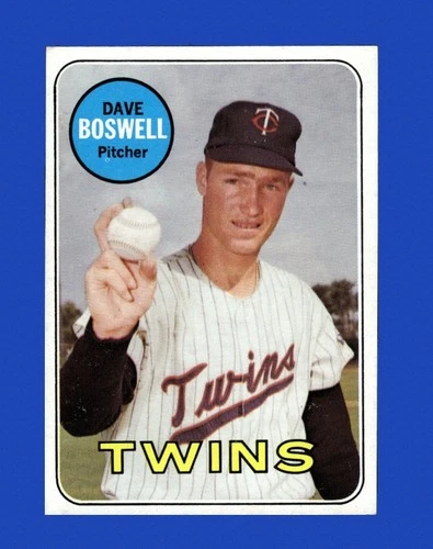 Dave Boswell #459 1969 Topps card