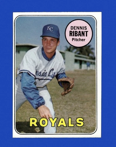 Dennis Ribant #463 1969 Topps card
