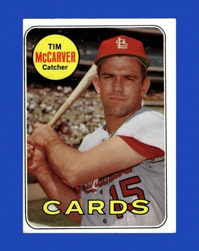 Tim McCarver #475 1969 Topps card