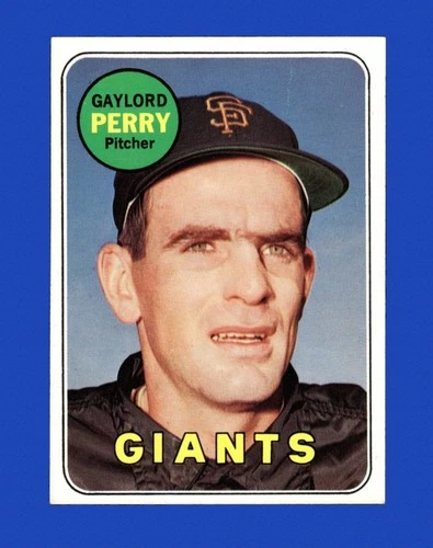 Gaylord Perry #485 1969 Topps card