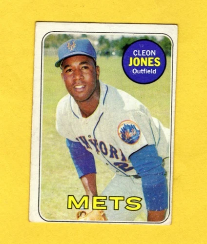 Cleon Jones #512 1969 Topps card