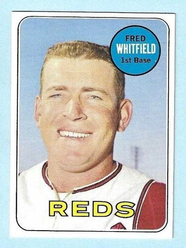 Fred Whitfield #518 1969 Topps card