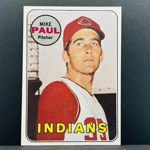 Mike Paul #537 1969 Topps card
