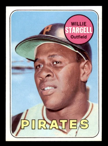 Willie Stargell #545 1969 Topps card