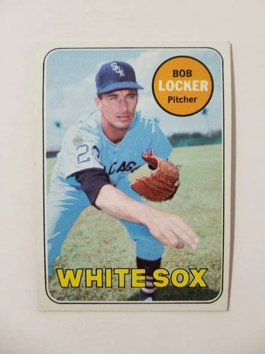 Bob Locker #548 1969 Topps card