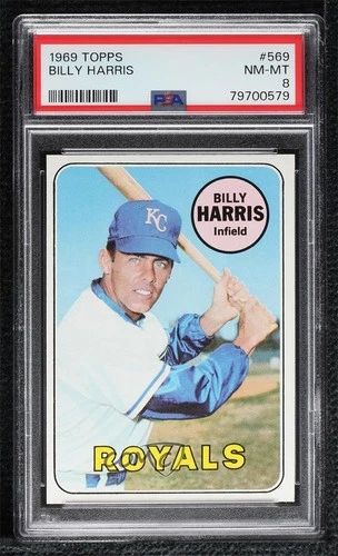 Billy Harris #569 1969 Topps card