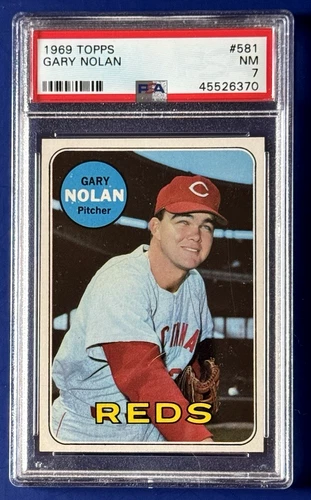Gary Nolan #581 1969 Topps card