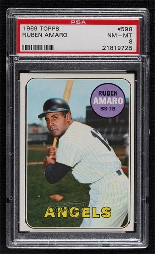 Ruben Amaro #598 1969 Topps card