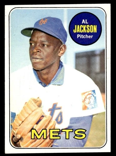 Al Jackson #649 1969 Topps card