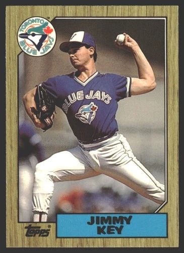 Jimmy Key #29 1987 Topps card