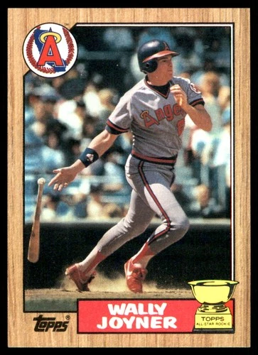 Wally Joyner #80 1987 Topps card