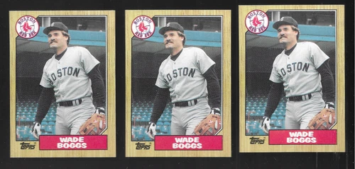 Wade Boggs #150 1987 Topps card