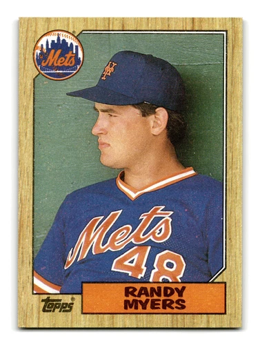Randy Myers #213 1987 Topps card