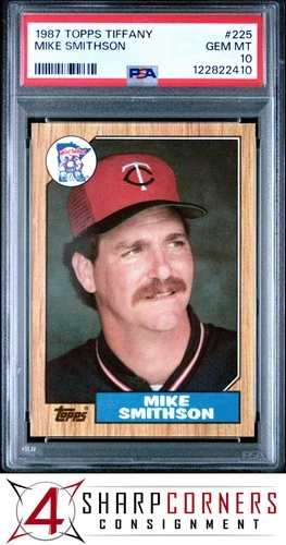 Mike Smithson #225 1987 Topps card