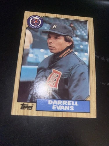 Darrell Evans #265 1987 Topps card