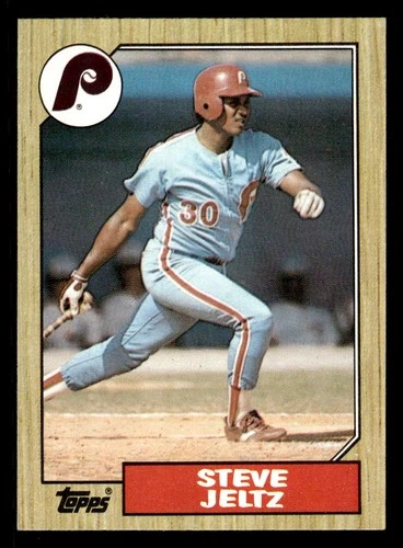 Steve Jeltz #294 1987 Topps card