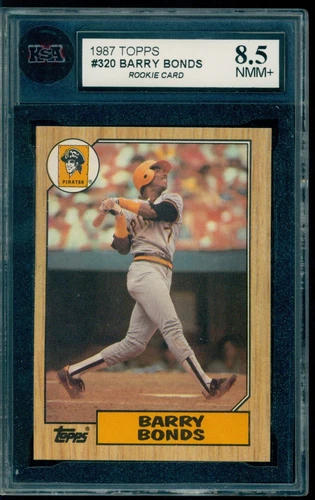 Barry Bonds #320 1987 Topps card