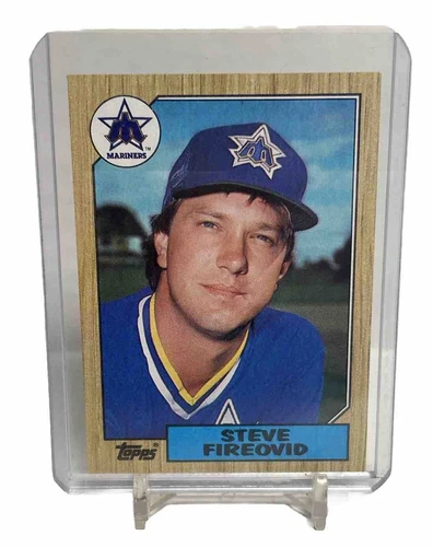 Steve Fireovid #357 1987 Topps card