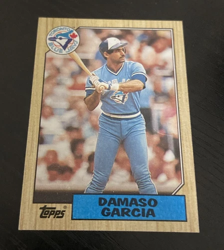 Damaso Garcia #395 1987 Topps card