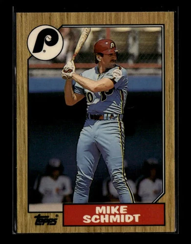 Mike Schmidt #430 1987 Topps card