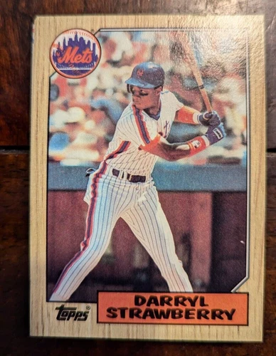 Darryl Strawberry #460 1987 Topps card