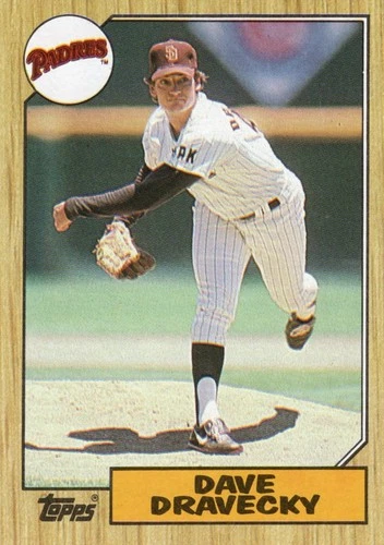 Dave Dravecky #470 1987 Topps card