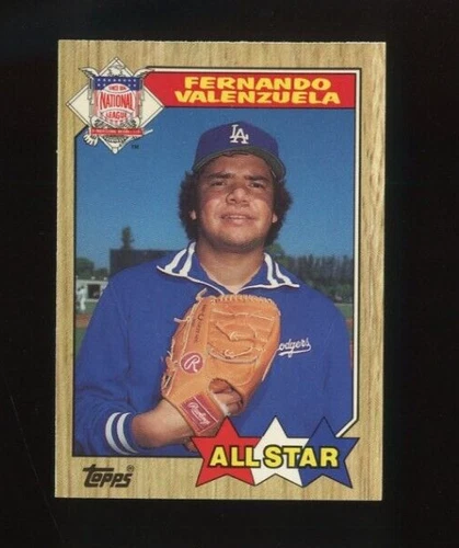 Fernando Valenzuela #604 1987 Topps card