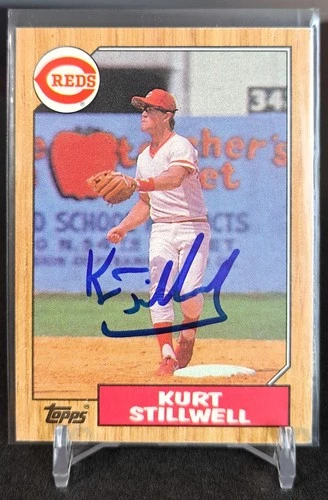 Kurt Stillwell #623 1987 Topps card