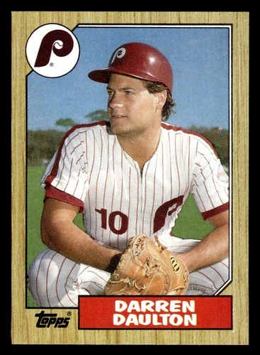 Darren Daulton #636 1987 Topps card