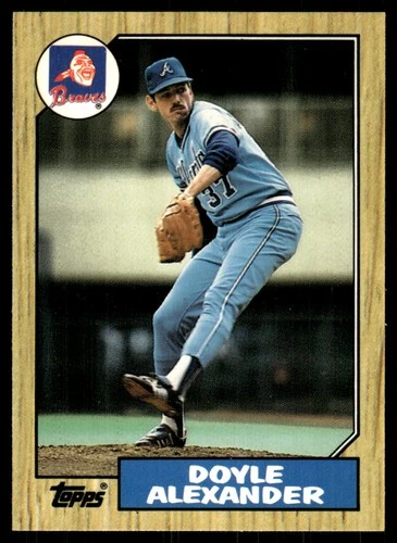 Doyle Alexander #686 1987 Topps card