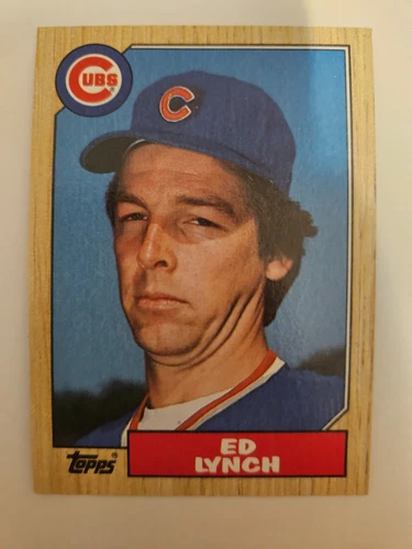 Ed Lynch #697 1987 Topps card