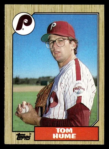 Tom Hume #719 1987 Topps card