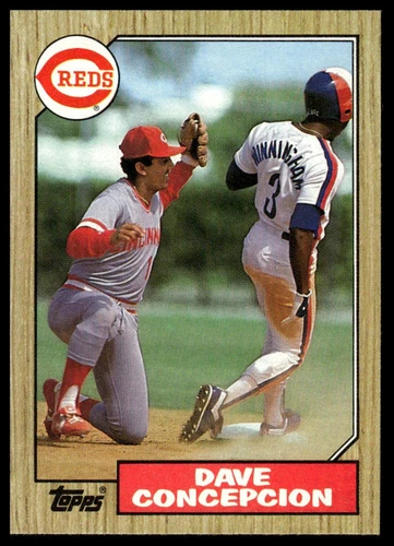 Dave Concepcion #731 1987 Topps card