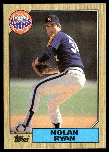 Nolan Ryan #757 1987 Topps card
