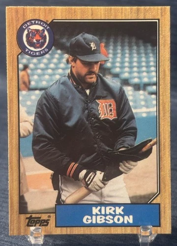 Kirk Gibson #765 1987 Topps card