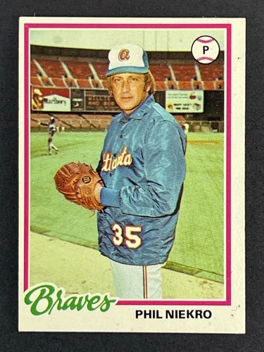 Phil Niekro #10 1978 Topps card
