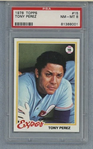 Tony Perez #15 1978 Topps card