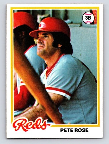 Pete Rose #20 1978 Topps card