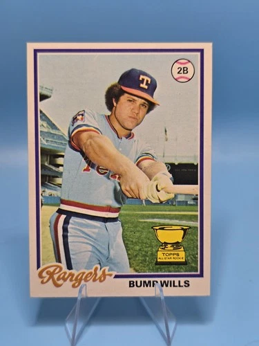 Bump Wills #23 1978 Topps card