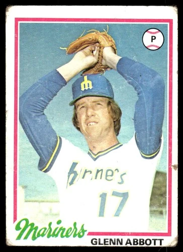 Glenn Abbott #31 1978 Topps card