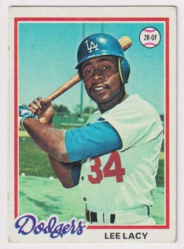 Lee Lacy #104 1978 Topps card