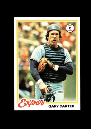 Gary Carter #120 1978 Topps card