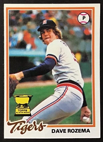 Dave Rozema #124 1978 Topps card