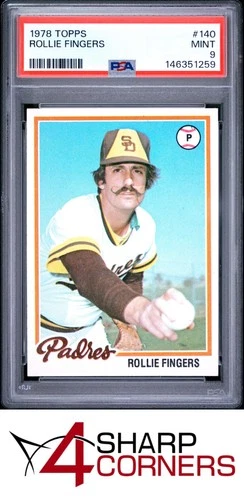 Rollie Fingers #140 1978 Topps card