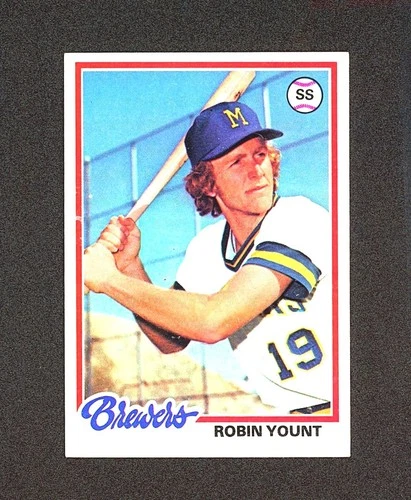 Robin Yount #173 1978 Topps card