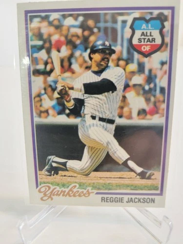 Reggie Jackson #200 1978 Topps card