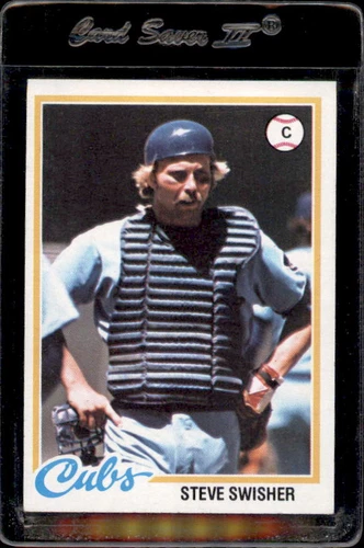 Steve Swisher #252 1978 Topps card