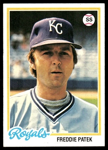 Freddie Patek #274 1978 Topps card