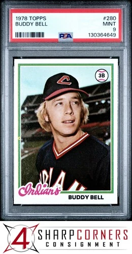 Buddy Bell #280 1978 Topps card